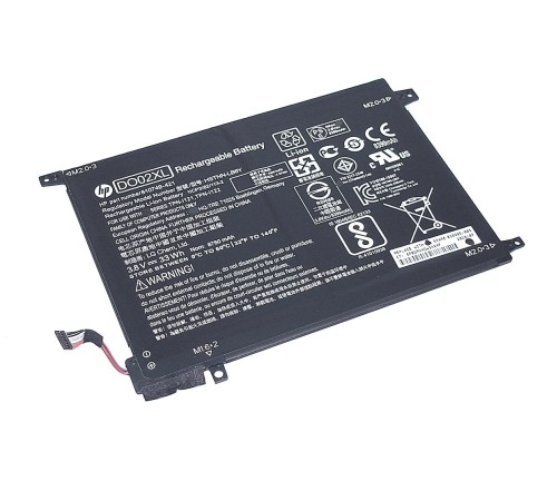 Аккумуляторная батарея (DO02XL) для ноутбука HP Pavilion X2 10 3,8V 33Wh 