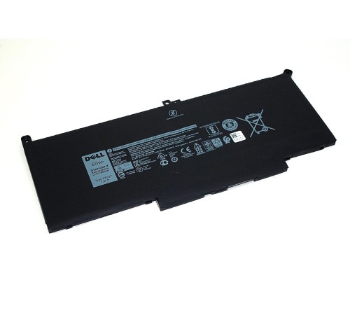 Аккумуляторная батарея (0DM3WC) для ноутбука Dell Latitude 13 (2x39g) 7.6V 7500mAh