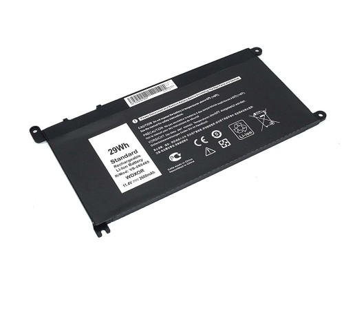 Аккумуляторная батарея для ноутбука Dell 15-5000 (WDXOR) 11.4V 40Wh 3500mAh OEM