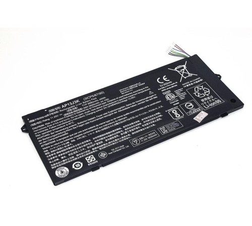 Аккумуляторная батарея для ноутбука Acer Chromebook C720 (AP13J3K) 11.25V 45Wh Original