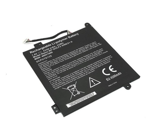Аккумуляторная батарея для ноутбука Acer One Cloudbook11 (21CP4/70/125) 7PIN 7.4V 4350mAh Original