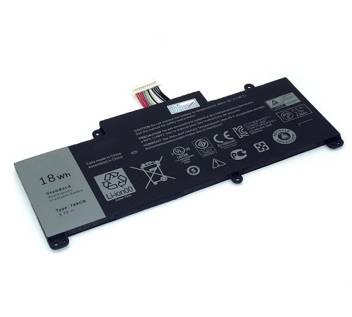 Аккумуляторная батарея для ноутбука Dell Venue 8 Pro 5830 (074XCR) 3.7V 4864mAh