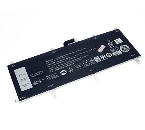 Аккумуляторная батарея для ноутбука Dell Venue 10 Pro 5000 (08WP5J) 3.7V 8720mAh