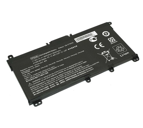 Аккумуляторная батарея для ноутбука HP 15-CC 15-CD 14-BP 14-BF (TF03XL) 11,55V 41.9Wh OEM черная