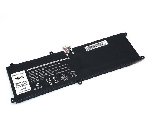 Аккумуляторная батарея для ноутбука Dell Latitude 11 5175 (VHR5P-2S1P) 7.6V 3400mAh OEM черная
