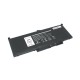 Аккумуляторная батарея (F3YGT-2S2P) для ноутбука Dell Latitude 12 7000 7.6V 6800mAh 