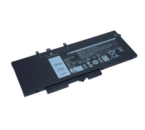 Аккумуляторная батарея (DV9NT) для ноутбука Dell Latitude 5580 7.6V 68Wh
