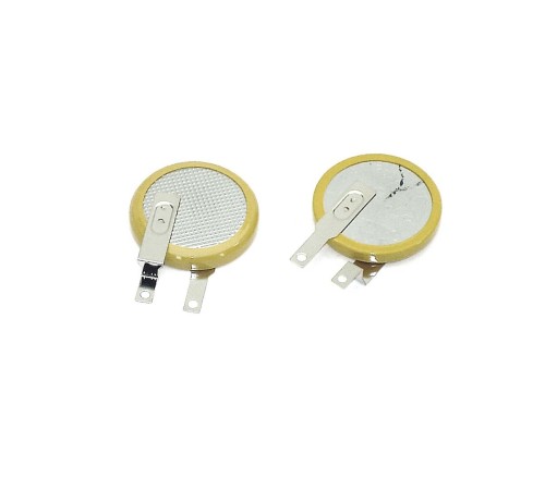 Батарейка CR2032 CMOS (под пайку, Тип 2) для материнской платы ноутбука Acer, Asus, HP, DNS, Lenovo и пр.