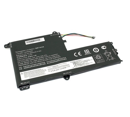 Аккумуляторная батарея (L15L3PB0) для ноутбука Lenovo Ideapad 330S-15IKB, 330S-15ARR, 330S-14IKB 11.4V 3600mAh OEM