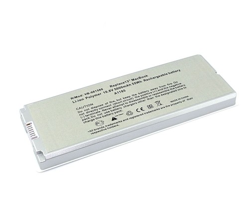 Аккумуляторная батарея для ноутбука Apple MacBook A1185 10.95V55Wh белая OEM