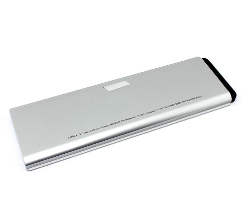 Аккумуляторная батарея для ноутбука Apple MacBook Pro Unibody A1286 A1281 5100mah серебристая OEM