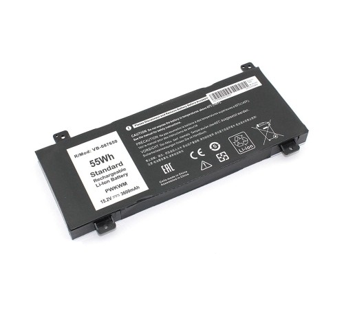 Аккумуляторная батарея (0M6WKR) для ноутбука Dell Inspiron 14 7466 15.2V 3600mAh