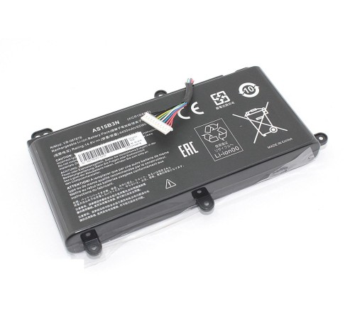 Аккумуляторная батарея (AS15B3N) для ноутбука Acer Predator 17 G9-791  14.8V 4400mAh 