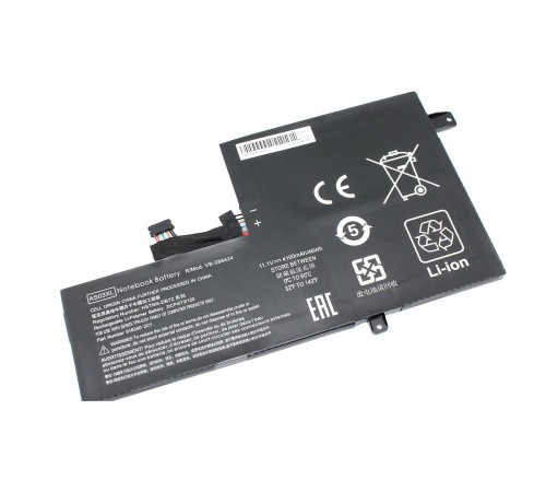 Аккумуляторная батарея (AS03XL) для ноутбука HP Chromebook 11 G5 11.1V 4100mAh