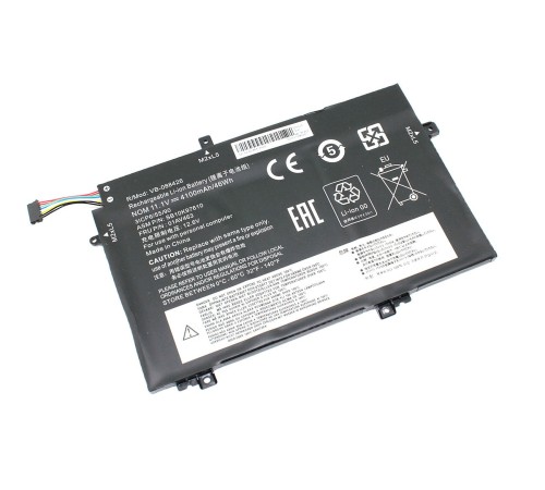Аккумуляторная батарея (L17M3P54) для ноутбука Lenovo ThinkPad L480 11.1V 4100mAh