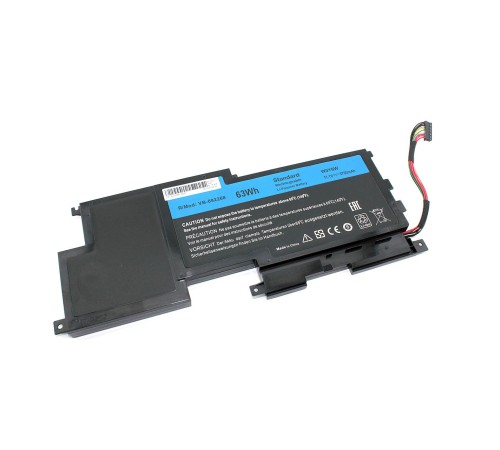Аккумуляторная батарея (W0Y6W) для ноутбука Dell XPS 15-L521x 11.1V 5700mAh 