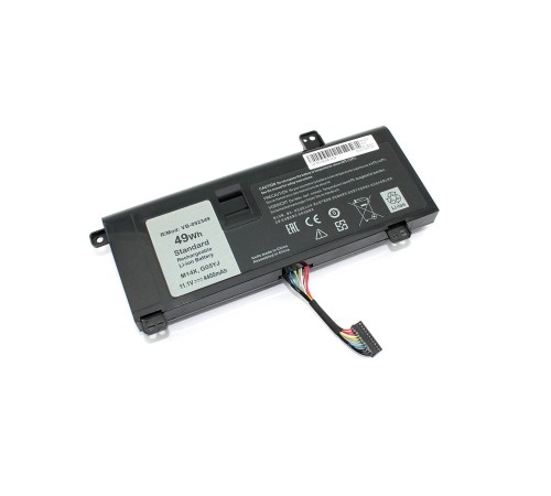 Аккумуляторная батарея (G05YJ) для ноутбука Dell Alienware M14X R3 11.1V 4400mAh 