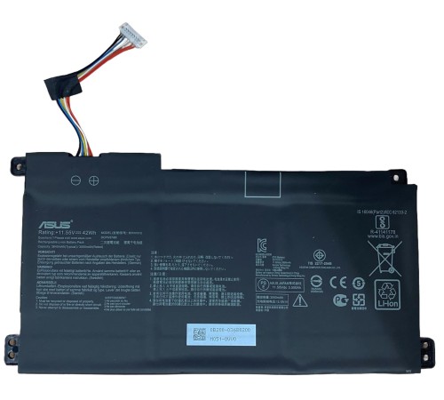 Аккумуляторная батарея для ноутбукa Asus Vivobook 14 E410MA, L410MA, E510 (B31N1912), 42Wh, 3640mAh, 11.55V ORIGINAL, с кабелем