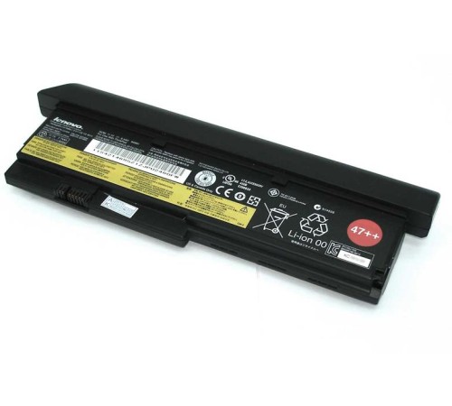 Аккумуляторная батарея для ноутбука Lenovo ThinkPad X200 (42T4834 47++) 11.1V 94Wh черная Original
