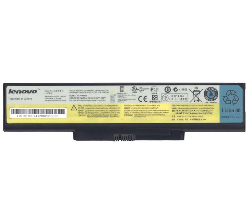 Аккумуляторная батарея для ноутбука Lenovo E46 (L10P6Y21) 11.1V 48Wh черная Original