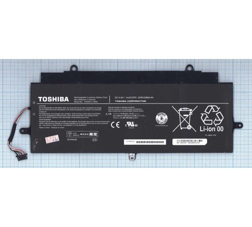 Аккумуляторная батарея для ноутбука Toshiba KIRAbook KIRA-10D (PA5097U-1BRS) 14.8V 52Wh Original