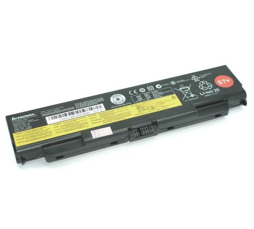 Аккумуляторная батарея для ноутбука Lenovo T440p (45N1160 57+) 10,8V 57Wh черная Original