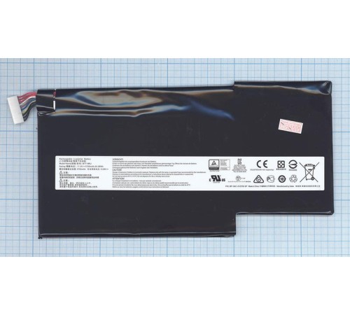 Аккумуляторная батарея для ноутбука MSI GS73VR Stealth Pro (BTY-M6J) 11.4V 64.98Wh Original