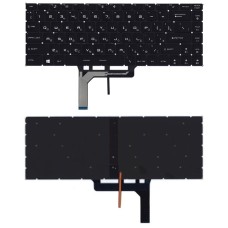 Клавиатура для ноутбука MSI GS65 GS65VR черная с подсветкой