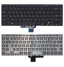 Клавиатура для ноутбука Asus VivoBook S15 S510, X510, F510 черная с подсветкой [12170]