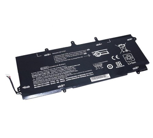 Аккумуляторная батарея для ноутбука HP EliteBook Folio 1040 (BL06-3S2P) 11.1V 42Wh OEM черная