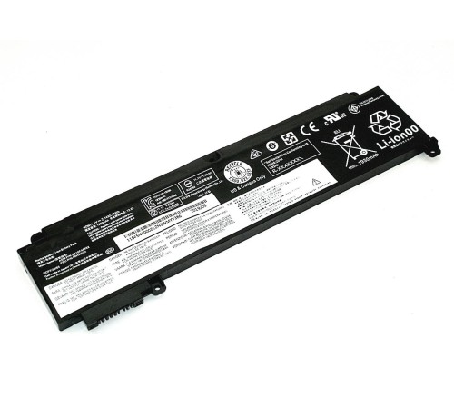 Аккумуляторная батарея для ноутбука Lenovo T460S T470S (01AV405) 11.4V 24Wh 2065mAh черная Original