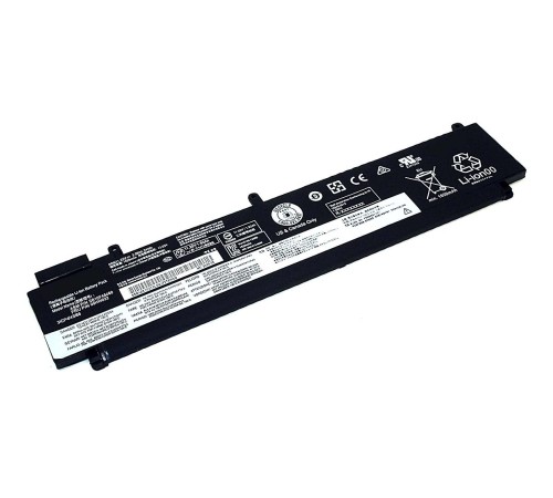 Аккумуляторная батарея для ноутбукa Lenovo ThinkPad T460s (00HW022) 13,05V 1920mAh черная Original