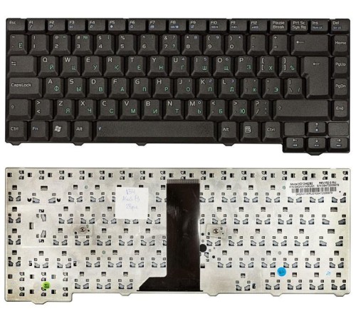 Клавиатура для ноутбука Asus F3 X53 черная 28pin