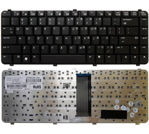Клавиатура для ноутбука HP Compaq 510 515 610 615 черная