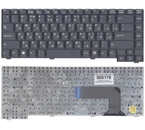 Клавиатура для ноутбука Fujitsu-Siemens Amilo PA1510 черная
