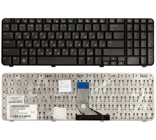 Клавиатура для ноутбука HP Compaq Presario CQ61, Pavilion G61 (RU) черная [00113]