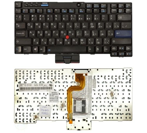 Клавиатура для ноутбука Lenovo IBM ThinkPad X200 X200s X200t X201 X201i X201s черная
