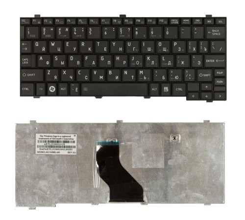 Клавиатура для ноутбука Toshiba Portege T110, Satellite Pro T110 черная