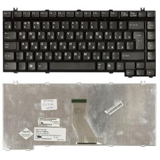 Клавиатура для ноутбука Toshiba Satellite A10, А15, А20, А25, А30, А35, А40, А45, А45, А50, А55, А60, А65, А70, А75, А80, 1400, 1900, 2400, М30, М35х, М40 (RU) черная