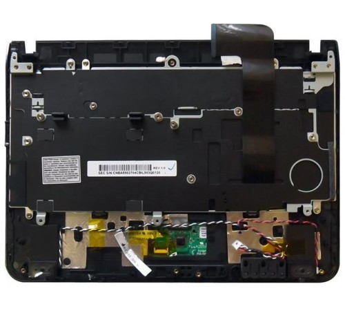 Клавиатура для ноутбука Samsung N210 N220 топ-панель черная