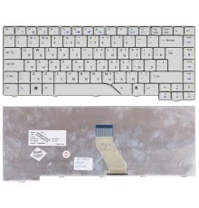 Клавиатура для ноутбука Acer Aspire 4220, 4230, 4310, 4520, 4710, 4720, 4900, 5220, 5230, 5300, 5315, 5520, 5700, 5710, 5910, 5920, 6920 (RU) белая [00071]