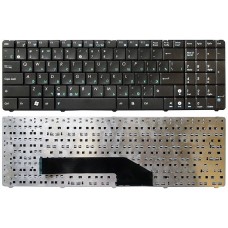 Клавиатура для ноутбука Asus K50, K51, K50AB, K50C, K50IN, K50IJ, K50IN, K60, G70 ver. 1 (RU) черная [10038]