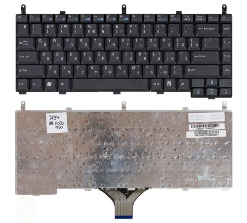 Клавиатура для ноутбука Acer Aspire 1350 1510 черная