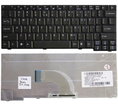 Клавиатура для ноутбука Acer TravelMate 6231 6252 6290 6291 6292 черная