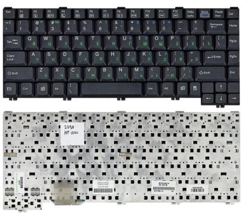 Клавиатура для ноутбука HP Compaq Presario 1200 1600 черная