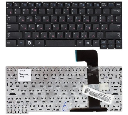 *SALE* Клавиатура для ноутбука Samsung X128 (без рамки) (RU) черная [10024]