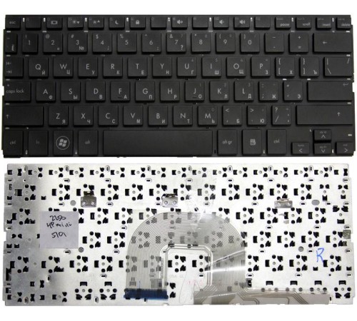Клавиатура HP MINI 5100, 5101, 5102, 5103, 2150 (RU) черная
