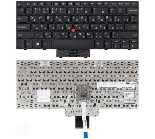 Клавиатура для ноутбука Lenovo ThinkPad Edge E10 X100 X100E X120E черная с указателем