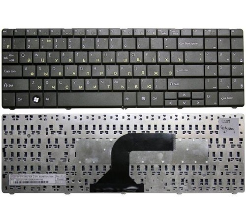 Клавиатура для ноутбука Gateway 16" черная