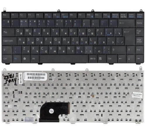 Клавиатура для ноутбука Sony Vaio VGN-AR, VGN-FE черная